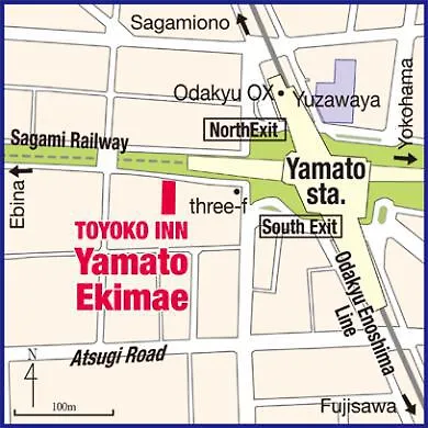 Toyoko Inn Yamato Ekimae Отель